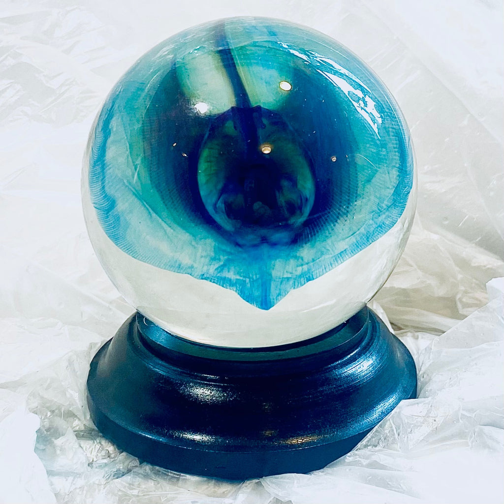 Stingray Globe Diaphonised Wet Specimen