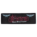 SAXON Heavy Metal Thunder Strip Patch