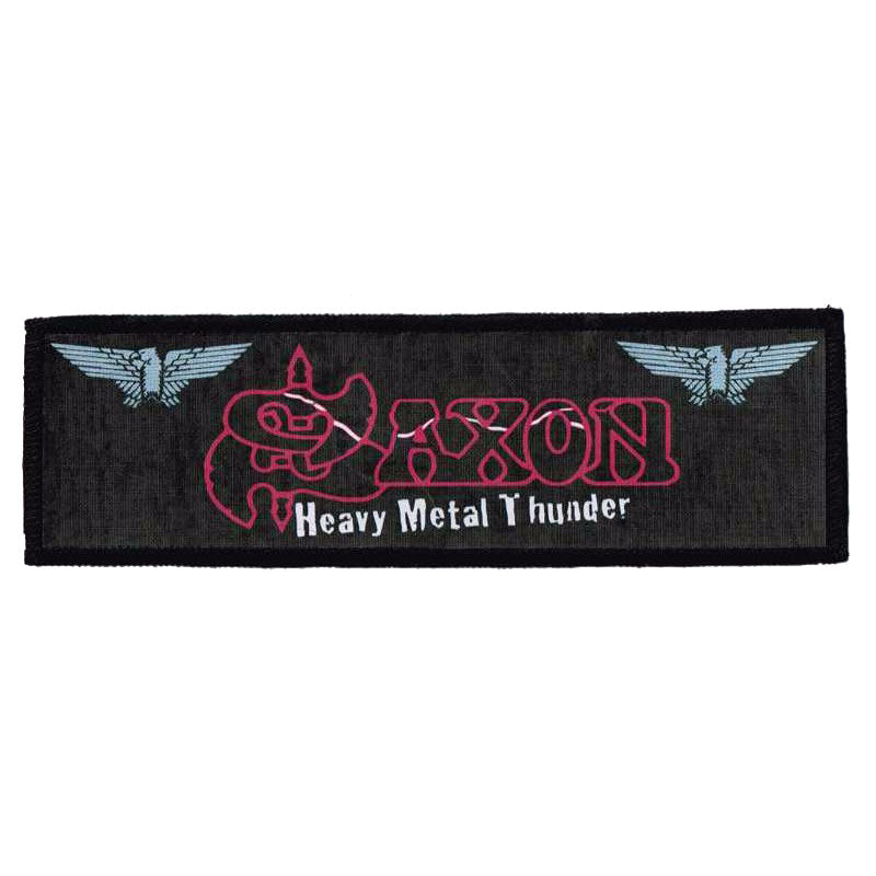 SAXON Heavy Metal Thunder Strip Patch