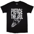 PIERCE THE VEIL Band Name Text Tee