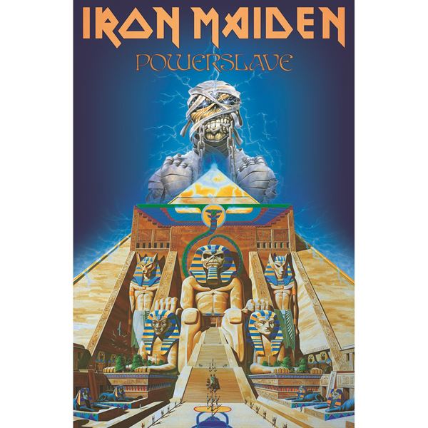 IRON MAIDEN Powerslave Wall Flag