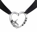 Etendu Mort Da Coeur Choker