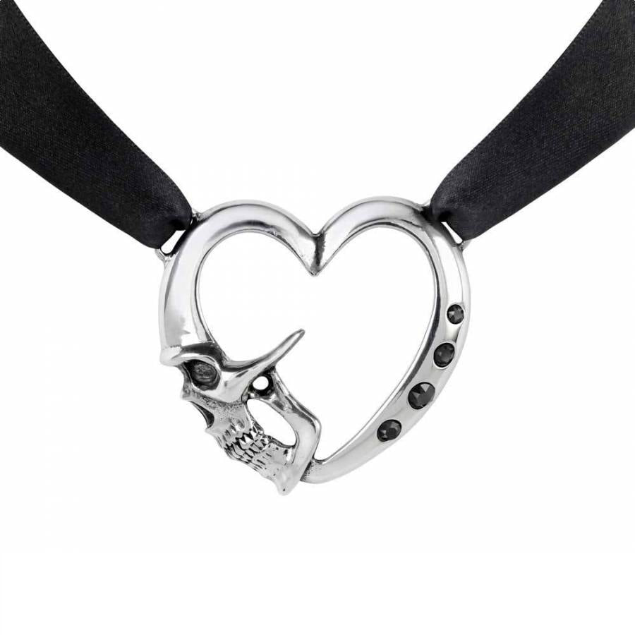Etendu Mort Da Coeur Choker