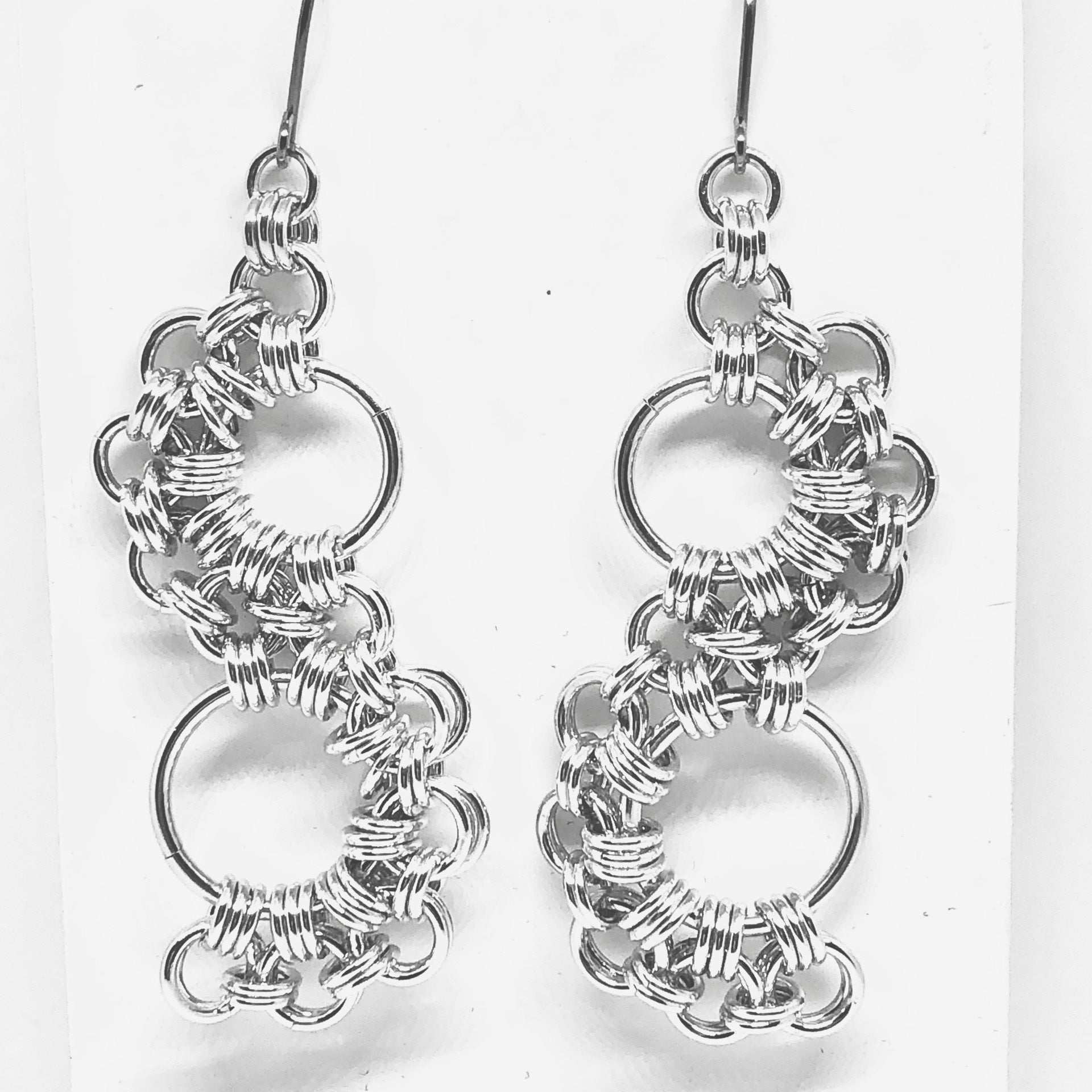 Symmetry Lace Bonds Earrings