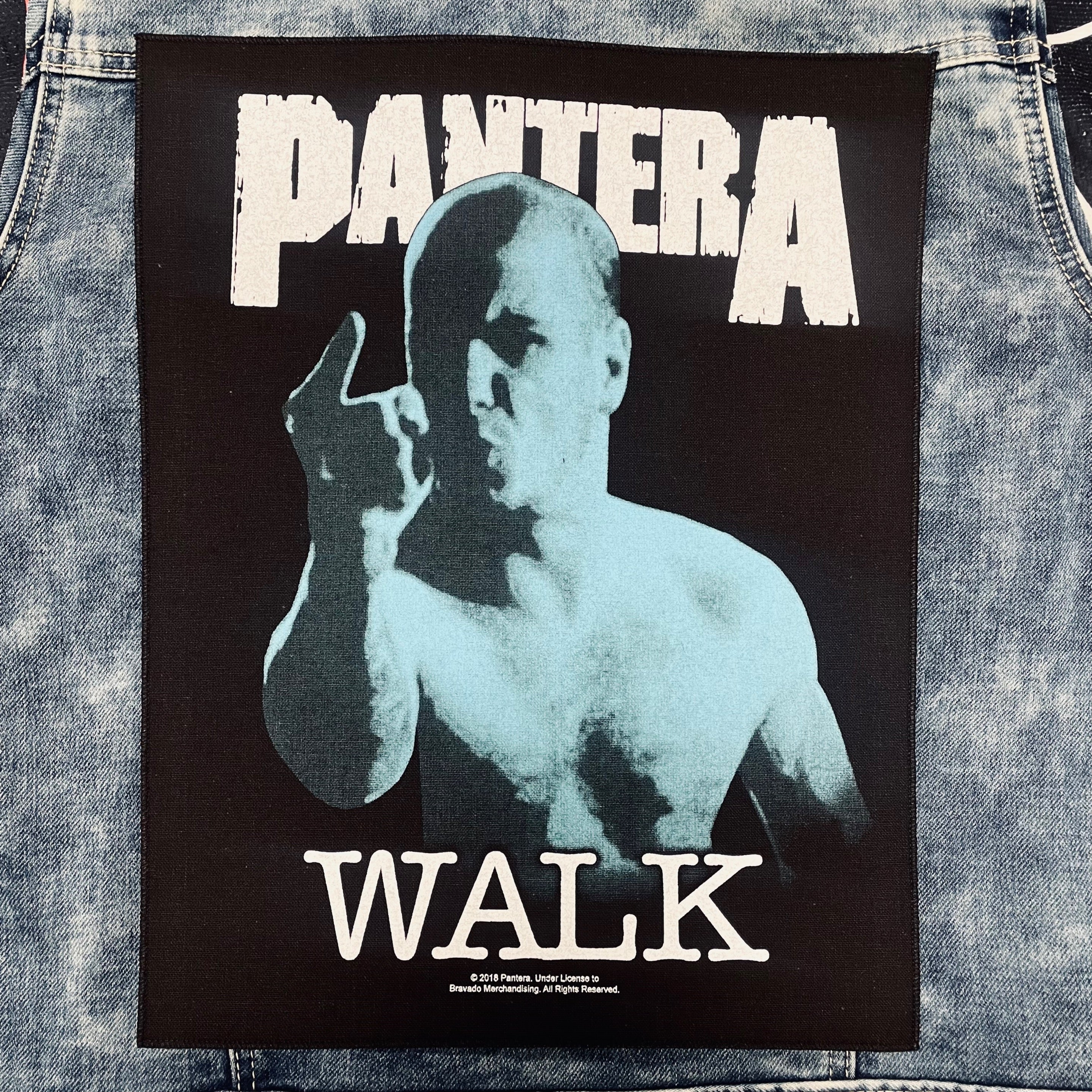 PANTERA Walk Back Patch