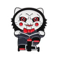 Billy-Purr Saw Enamel Pin