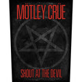 MOTLEY CRUE Shout at the Devil Back Patch
