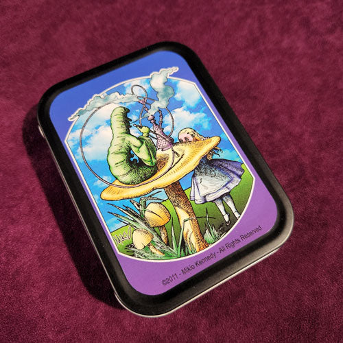 Alice in Wonderland Carry Trinket Tin