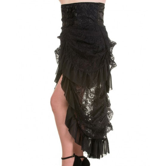 Victoria's Lace Bustle Skirt
