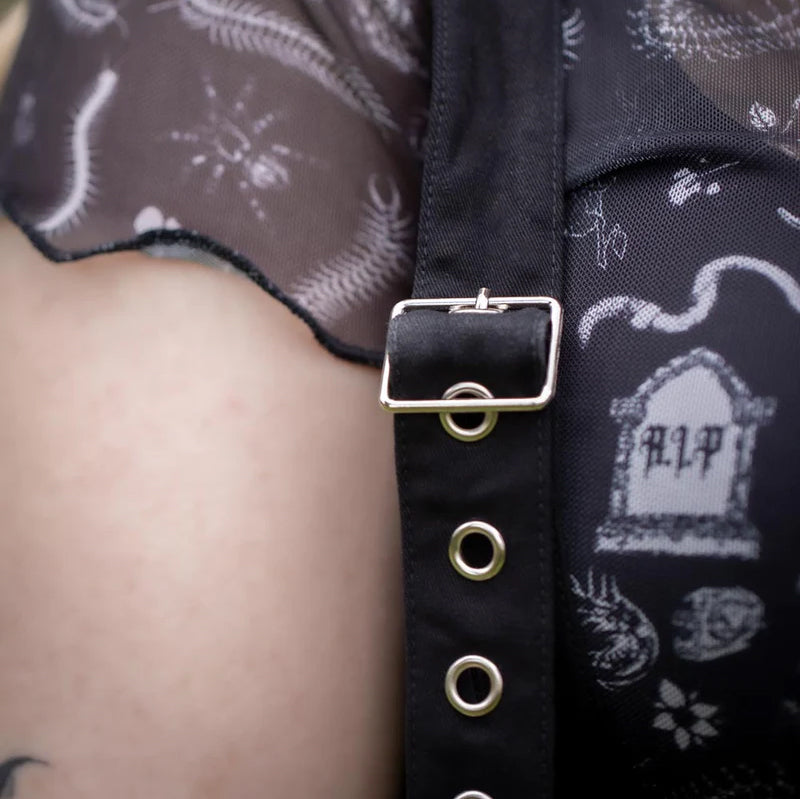 Crypt Suspender Skirt