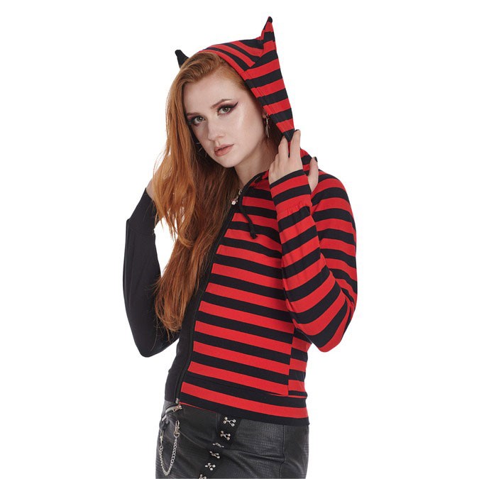 Shiori Striped Kitty Rage Hood