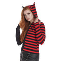 Shiori Striped Kitty Rage Hood