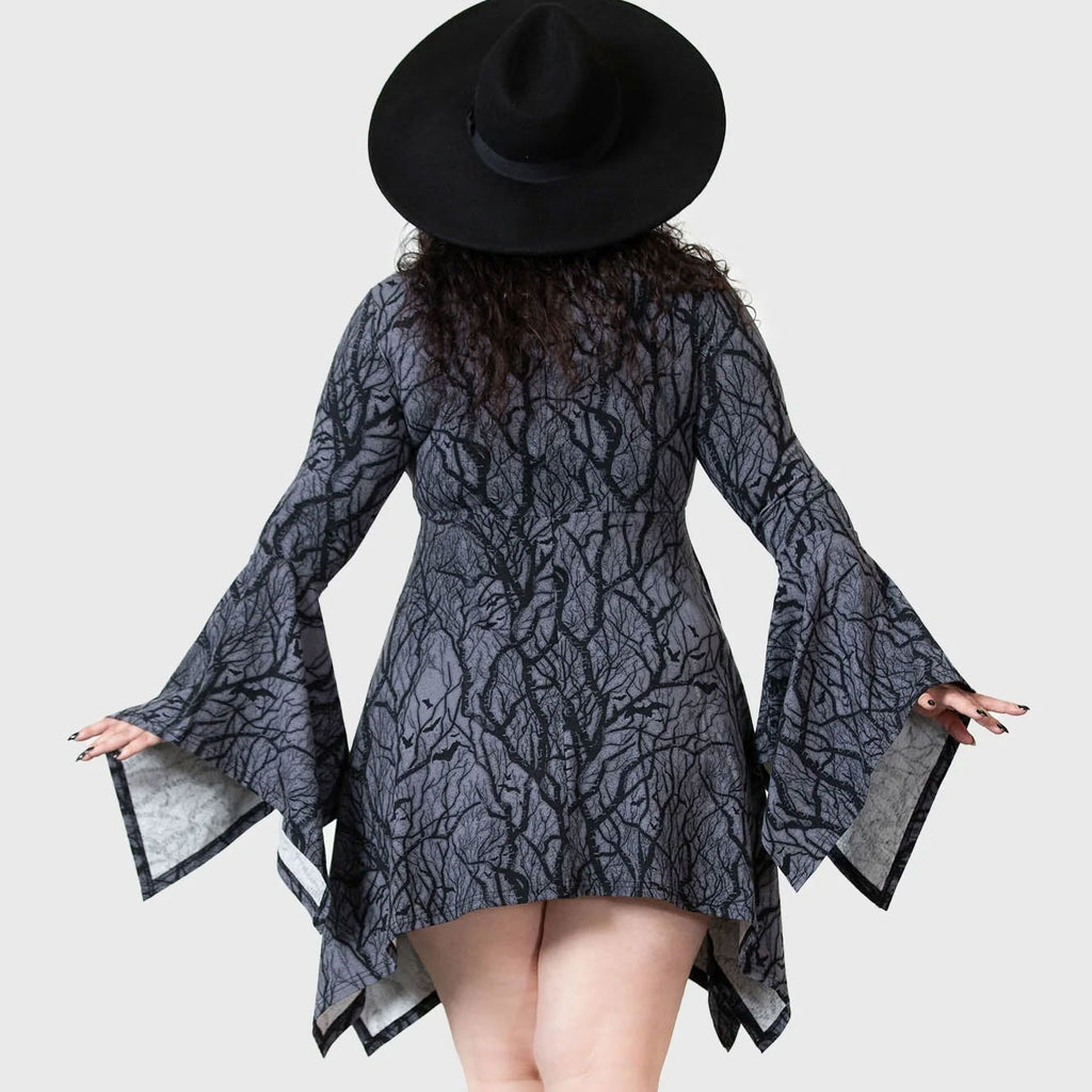 Divine Touch Keyhole Haunted Forest Dress