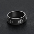 Perilous Skull Spinner Ring