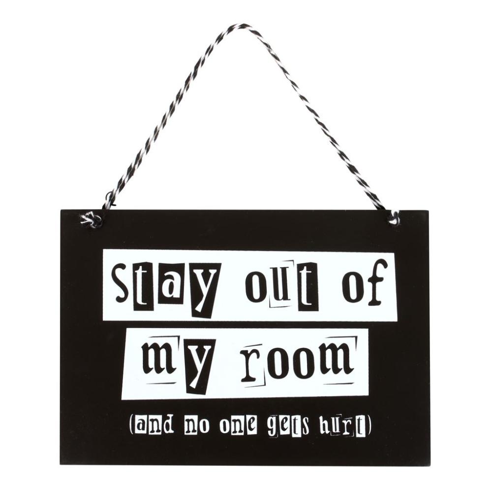 Stay Out of My Room Mini Sign