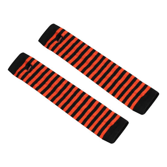 Stripe Arm Sleeves - Hallows Orange