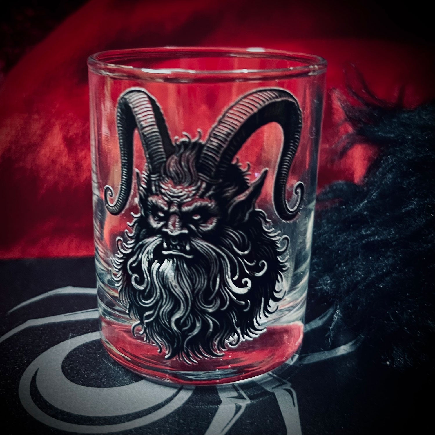 Krampus Shot Glass