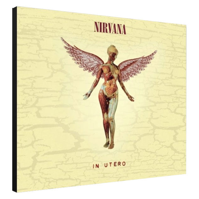 NIRVANA In Utero Wooden Wall Art