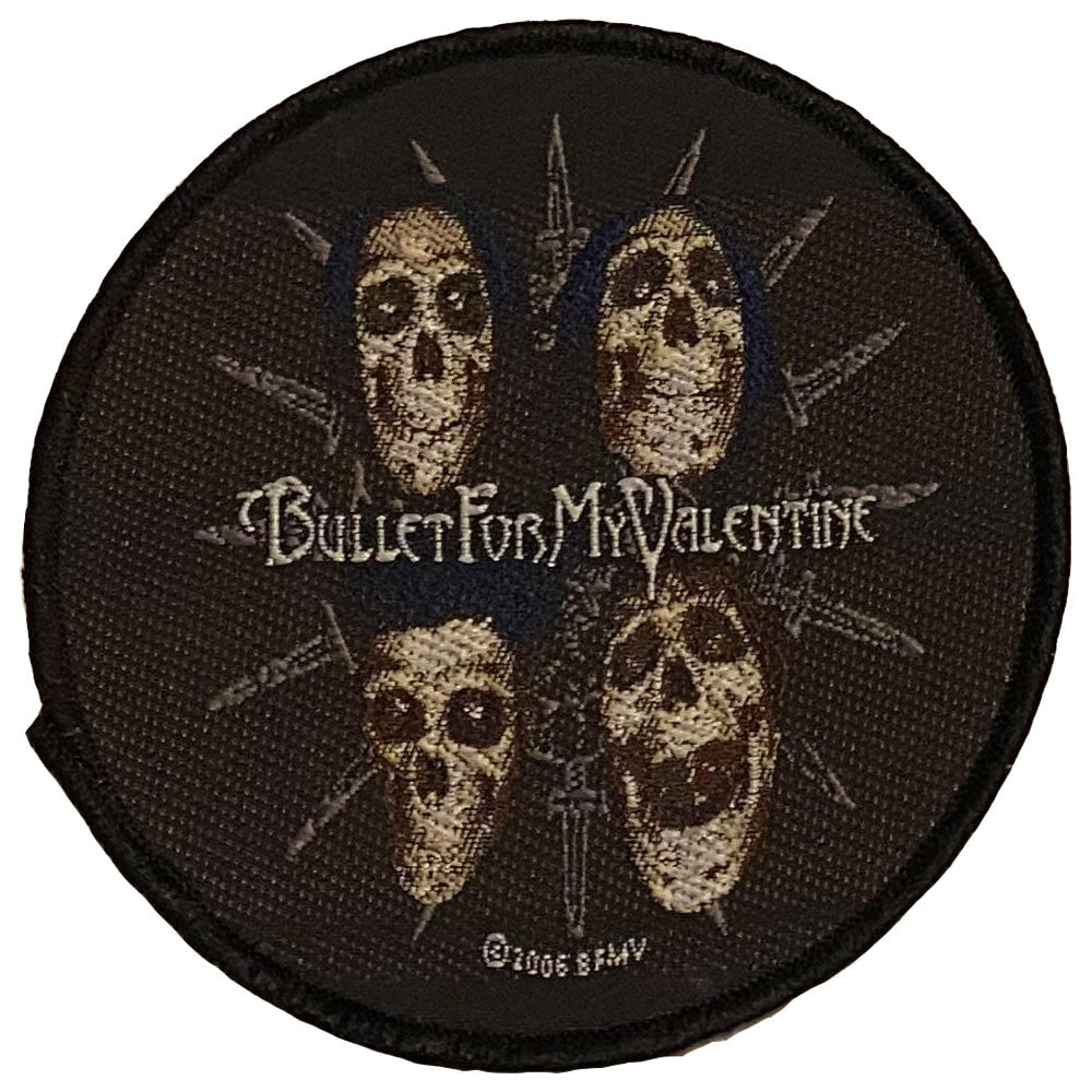 BULLET FOR MY VALENTINE (BFMV) Skull and Sword Round Patch