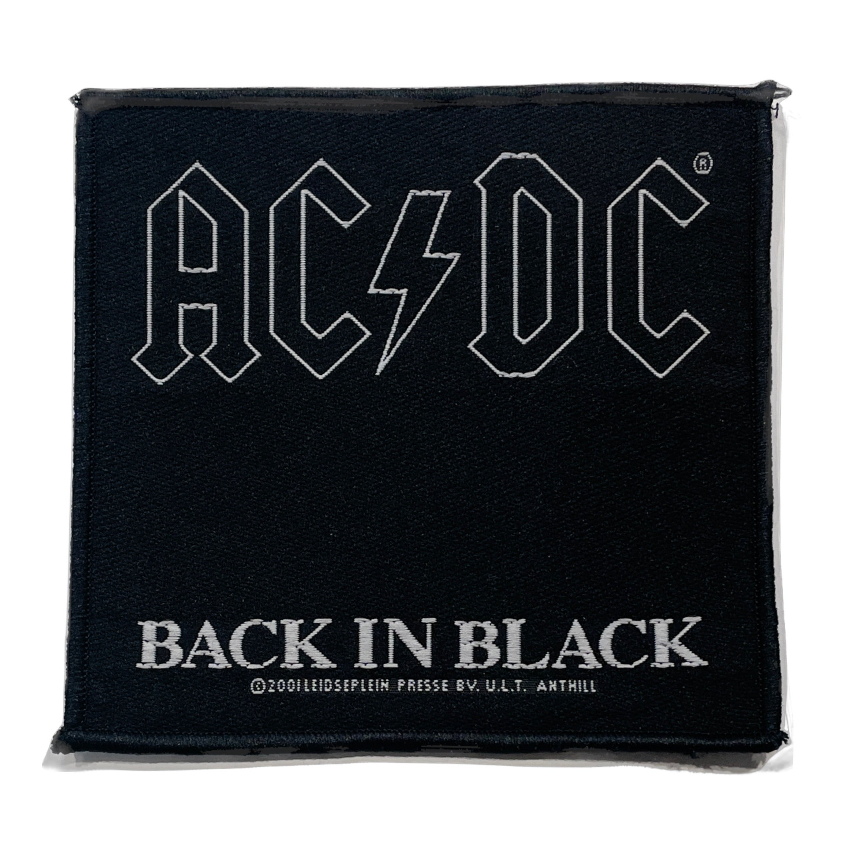 AC/DC Back in Black Patch