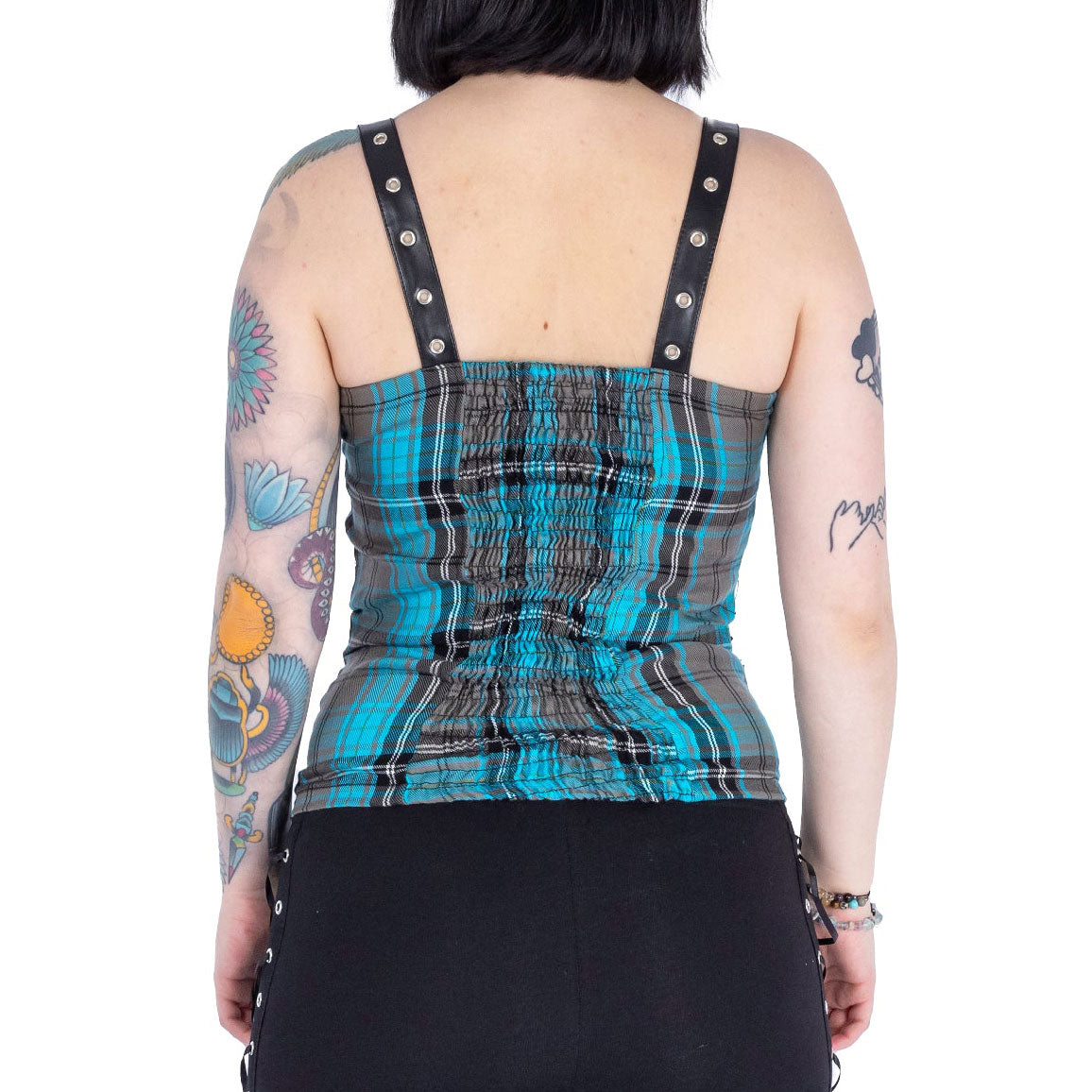 Calliope Tartan Top