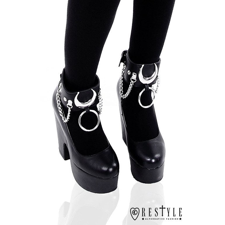 Iron Moon Ankle Shoe Cuffs