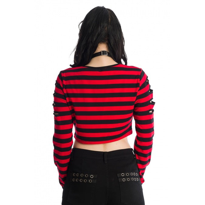 Chantrea Blood Stripe Top