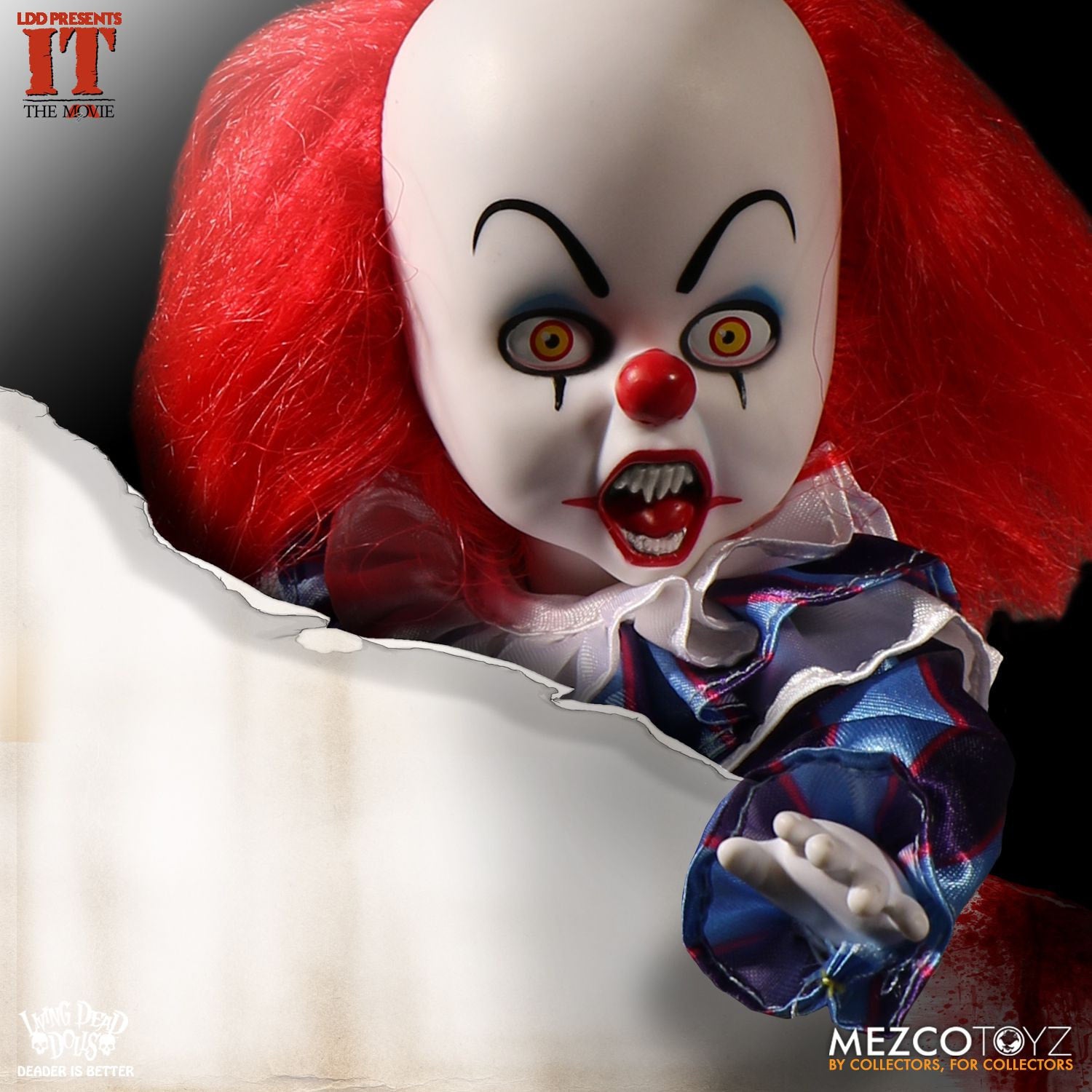 Pennywise IT (Classic 1990) Living Dead Doll