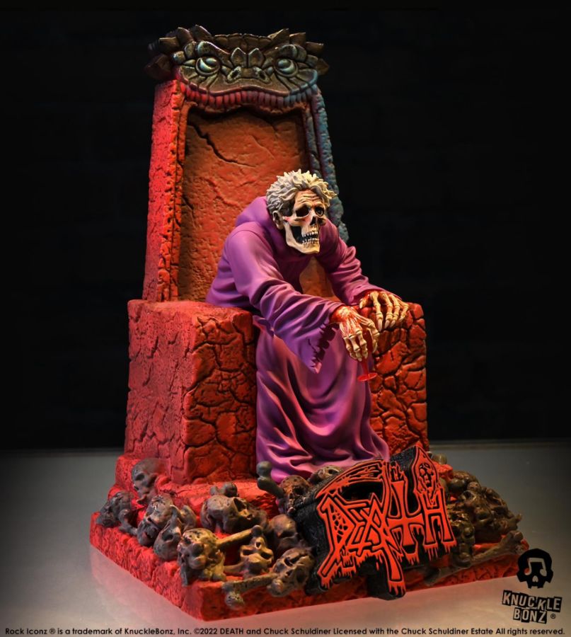 DEATH Scream Bloody Gore Statue