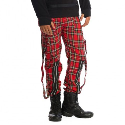 Avengence Strapped Tartan Pants
