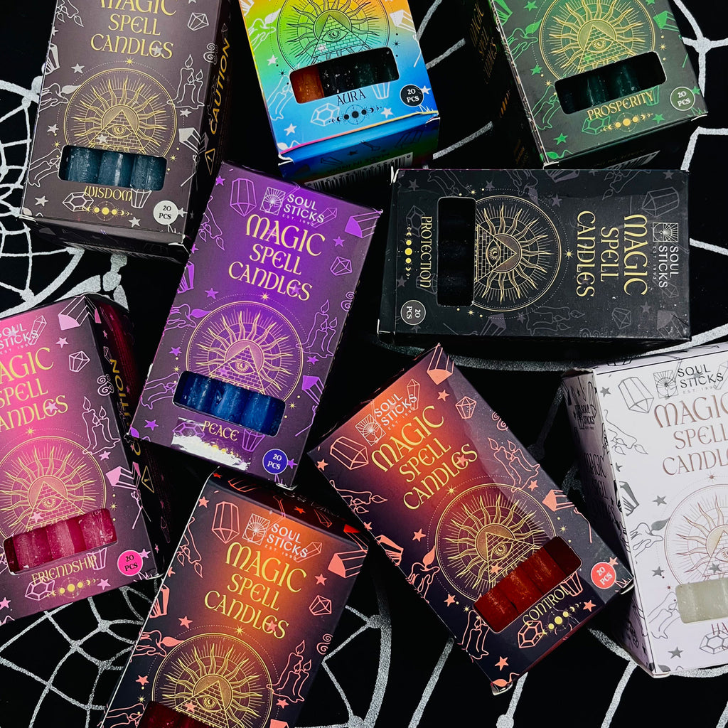 Spell Ritual Mini Candles - 20pk Abundance