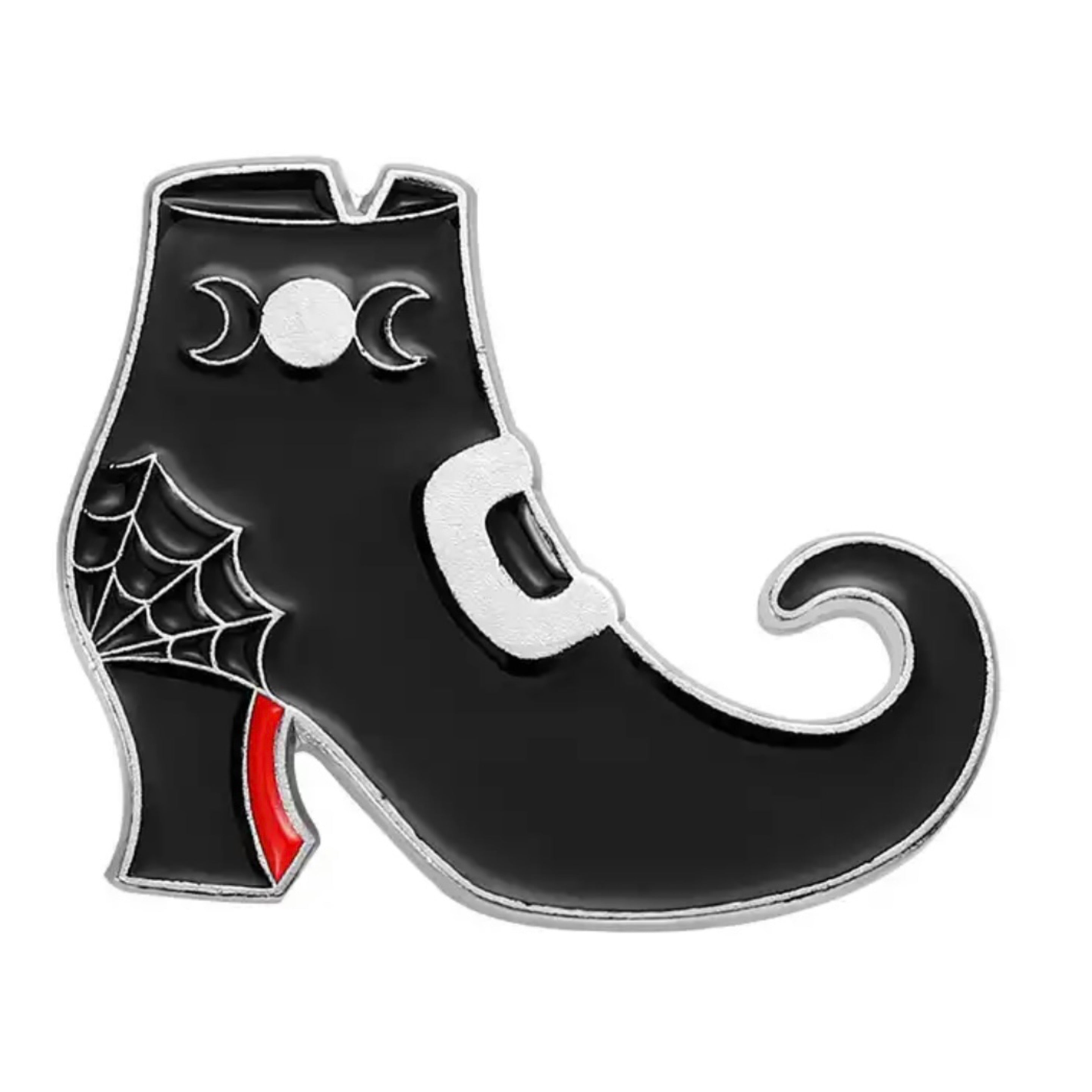 Witch Boot Enamel Pin