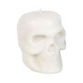 Dark Matter Ivory Skull Candle