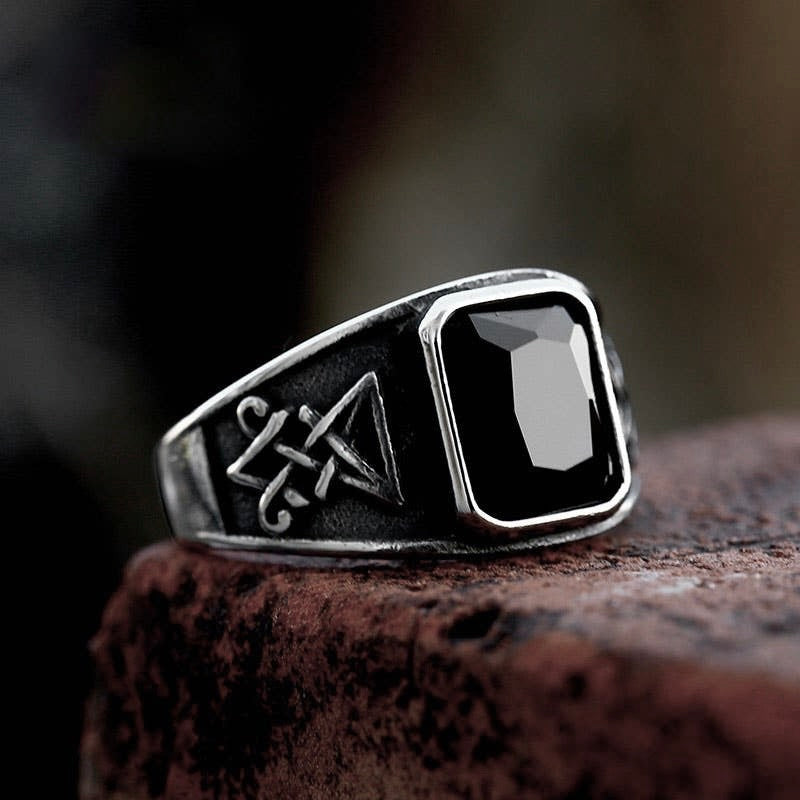 Luciferian Darkness Ring