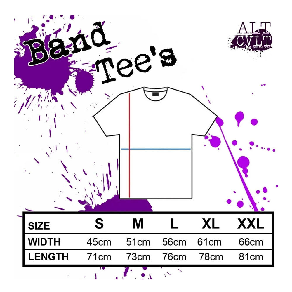 BLACK SABBATH Purple Logo Tee