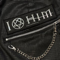 HIM Logo Heartagram Strip Patch