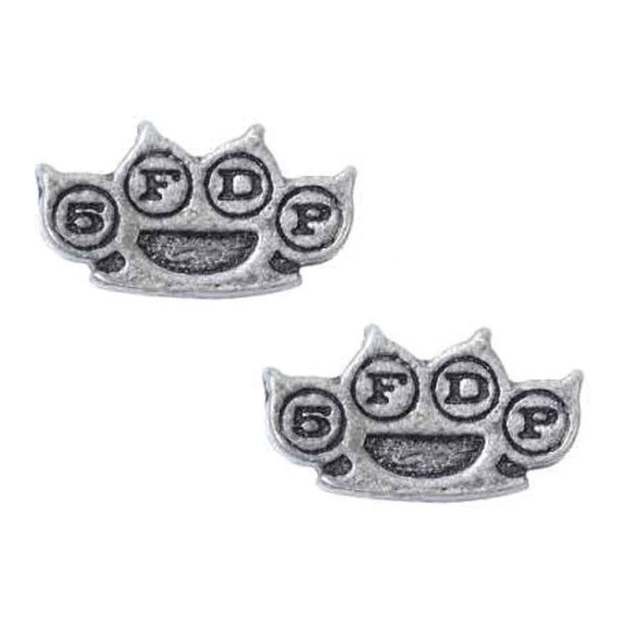 FIVE FINGER DEATH PUNCH (5FDP) Knuckle Duster Earrings