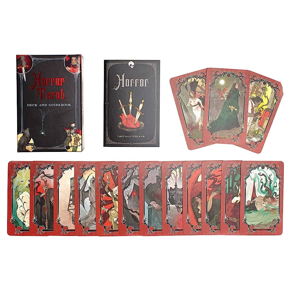 Horror Tarot Deck And Guidebook