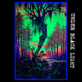 Swamp Mirage Flocked Black Light Poster 193