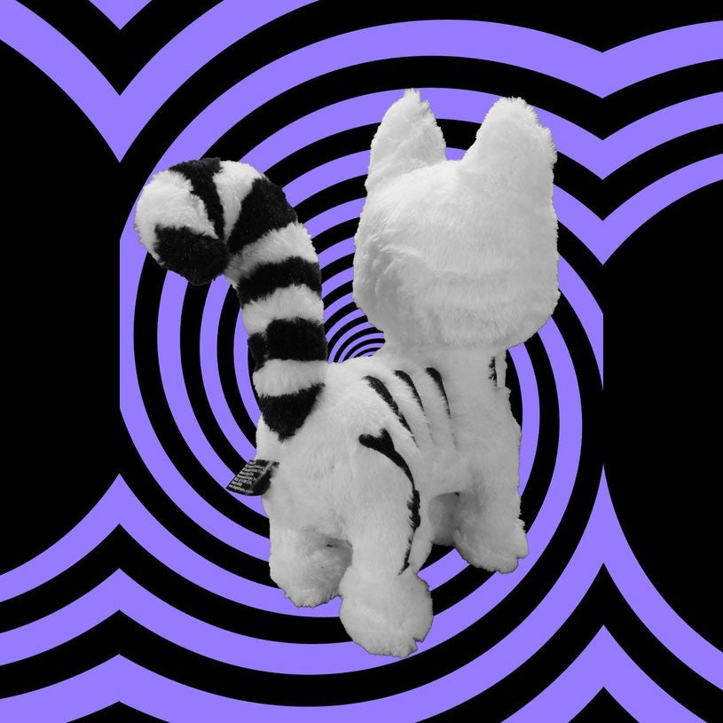 Ghost Kitty Plush Toy