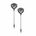 Witches Heart Earrings