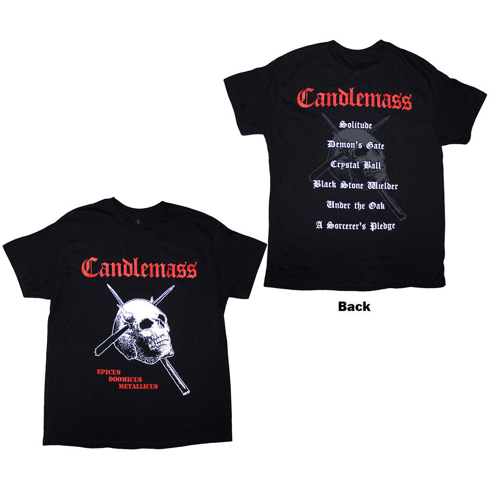 CANDLEMASS Epicus Doomicus Metallicus Tee (Backprint)