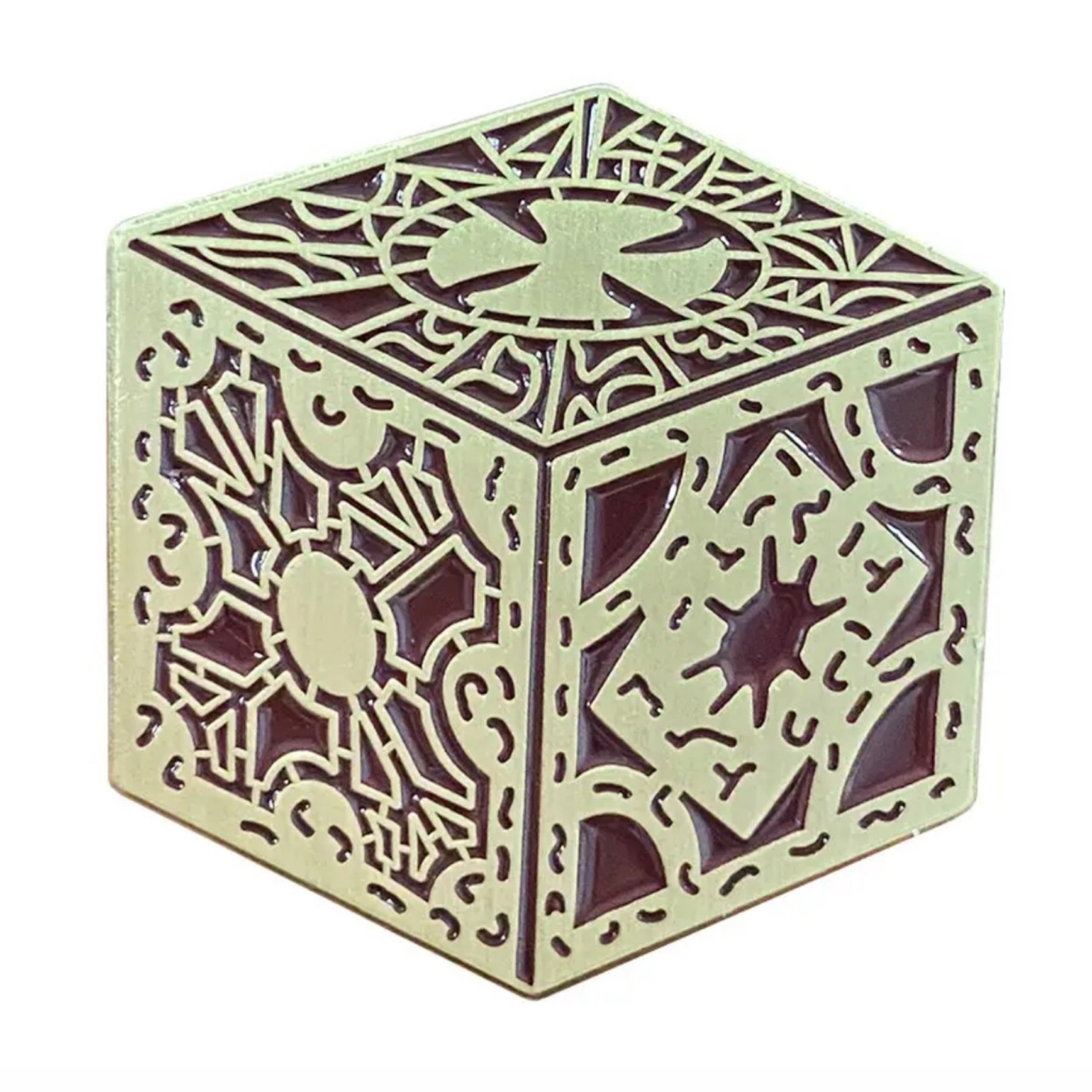 Lament Cube Hellraisers Box Enamel Pin