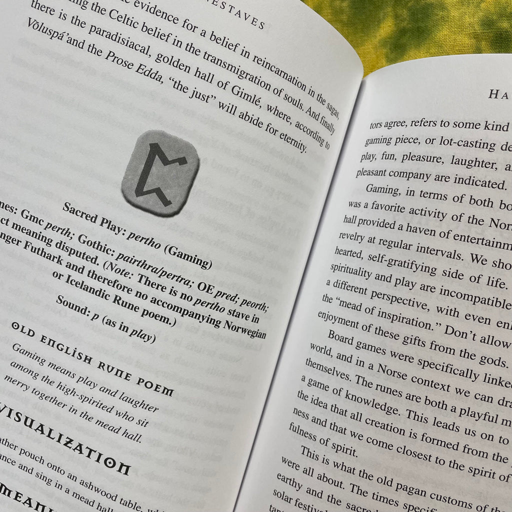 Nordic Runes Softcover Book