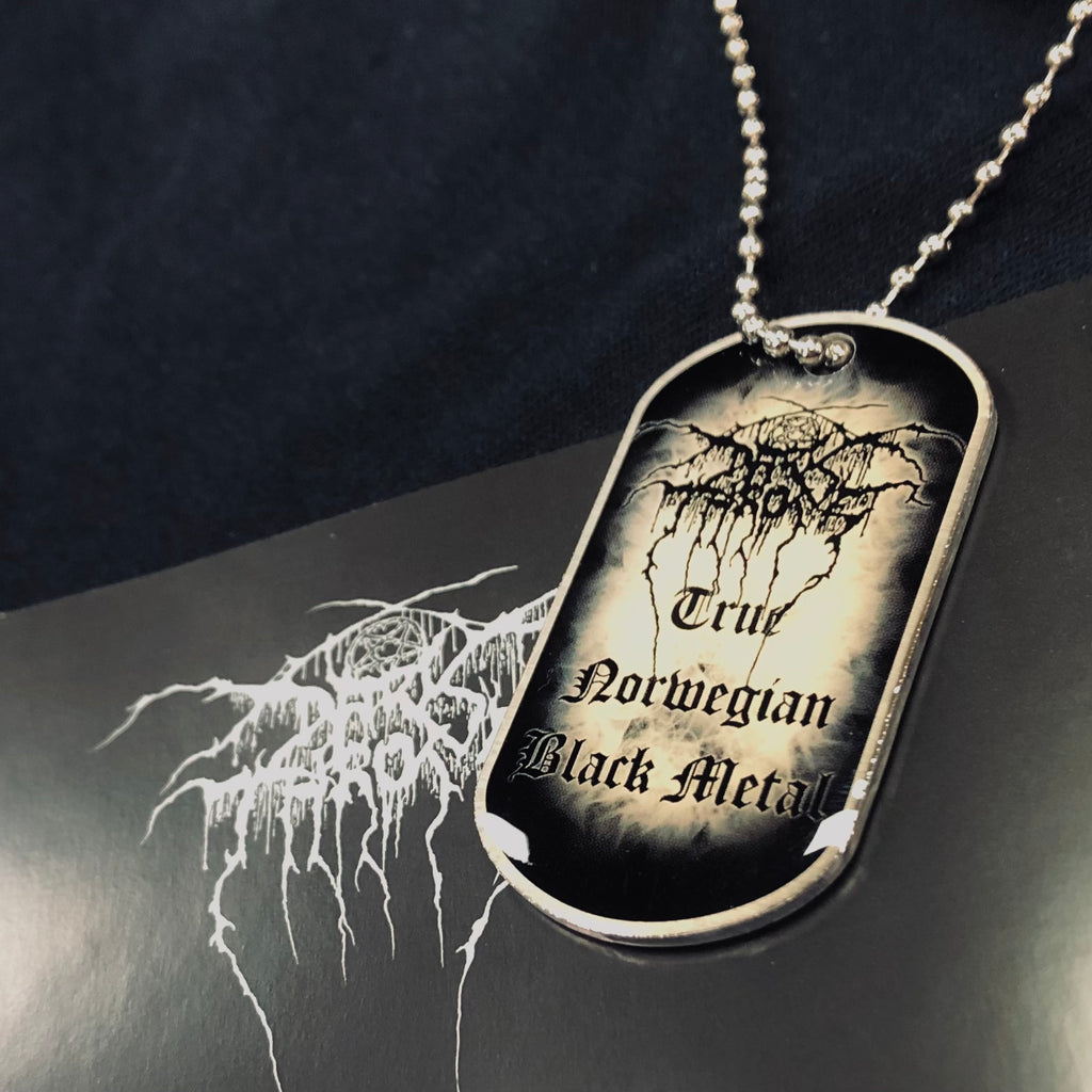 DARKTHRONE Dog Tag Necklace