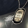 DARKTHRONE Dog Tag Necklace