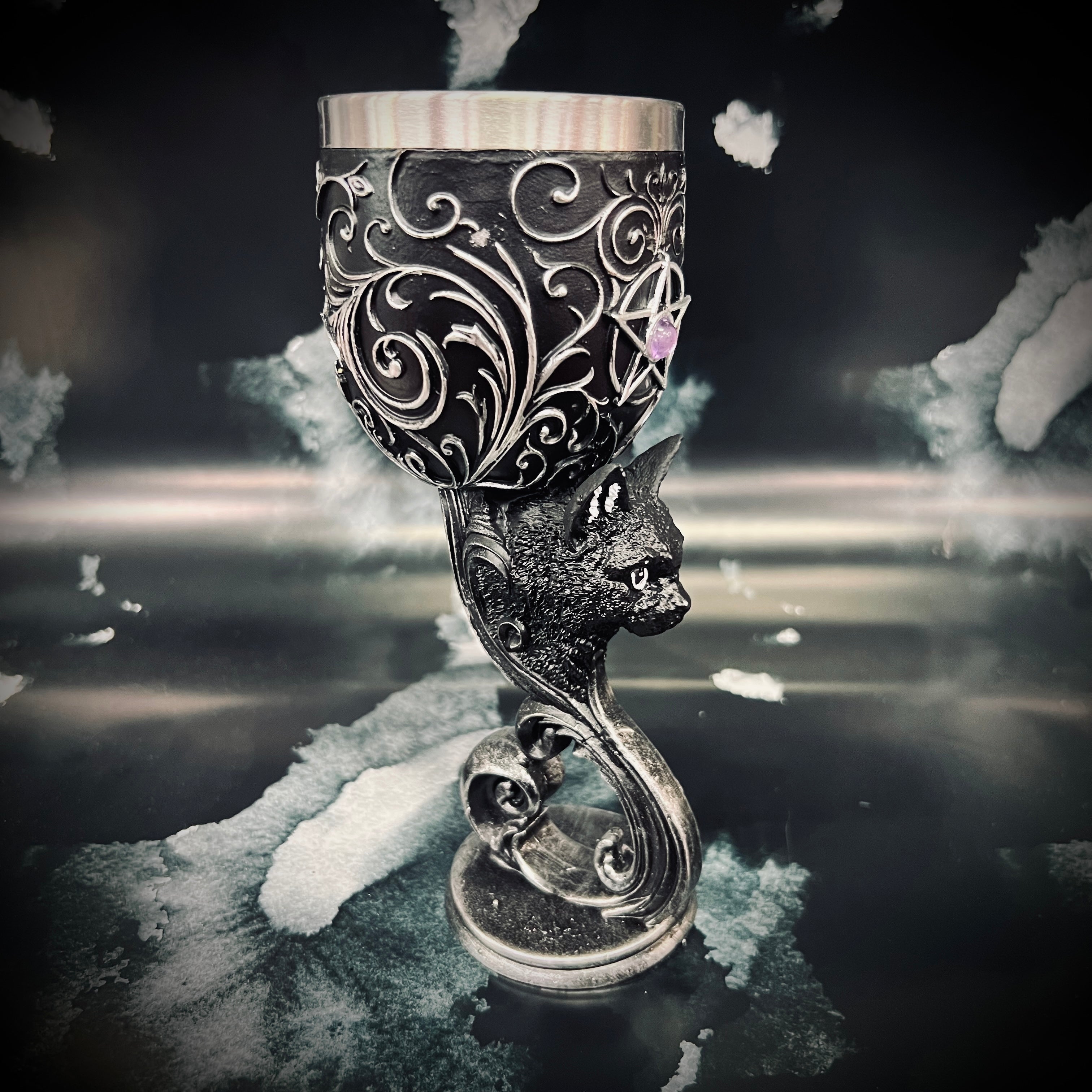 Black Cat Guidance Goblet