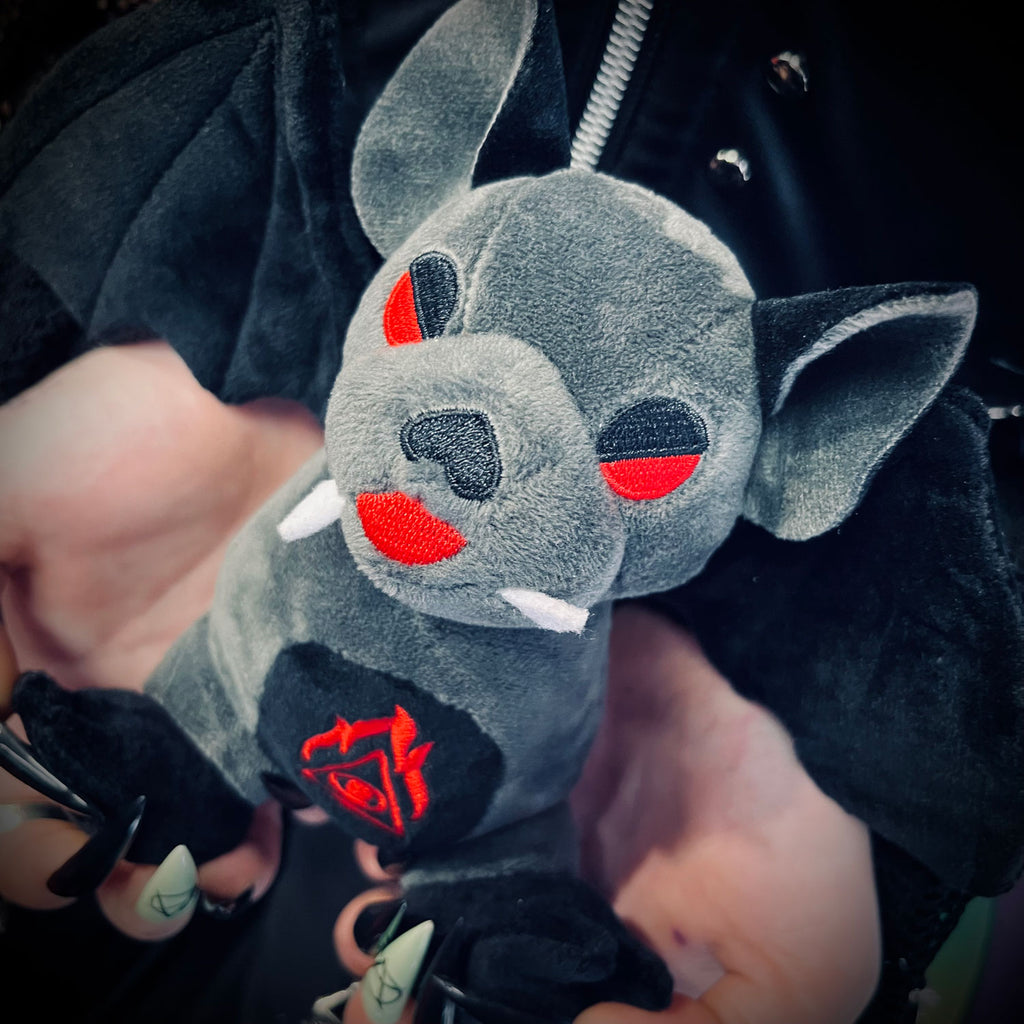 Fluffy Fiends Mini Bat Plush Toy