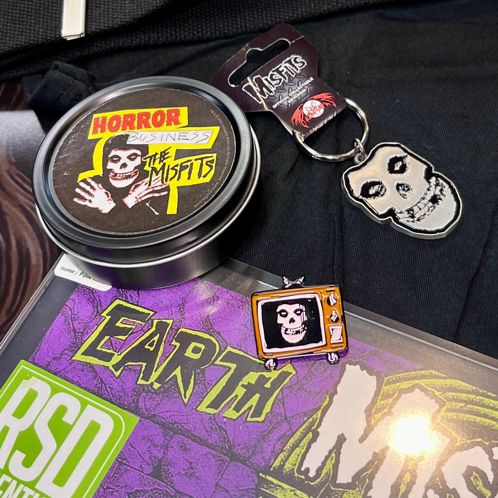 MISFITS Metal Keyring