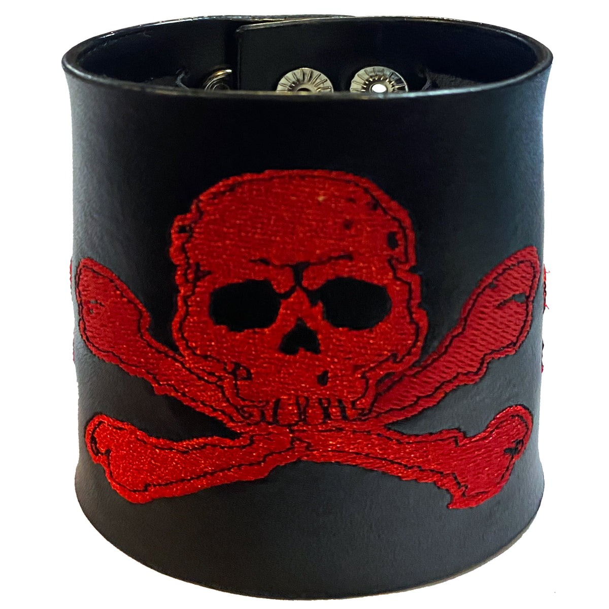 Skull Wrist Wallet Cuff